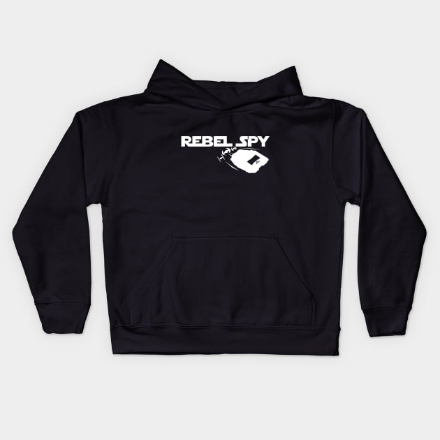 Rebel Spy - Star Tours Kids Hoodie by VirGigiBurns